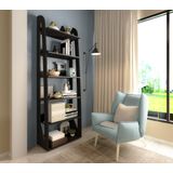 Estante Com 6 Prateleiras Artely Floripa Cor Preto