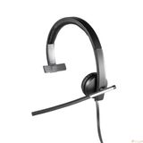 Fone De Ouvido Headset Logitech H570e Mono Usb Com Microfone