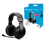 Fone Headset Fortrek Hsl-102, C/microfone, P2 3.5mm, Preto Over-ear