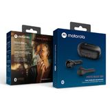 Fone Bluetooth Motorola Moto Buds 85, A Prova D'agua Preto