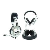 Fone De Ouvido Gamer Camuflado Usb/p2 C/microf. E Led Bm218