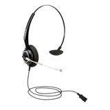 Fone Headset Intelbras 4010057 Ths 55 Qd Com Cabo 90cm Preto