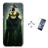Kit Capa Galaxy S8 Halloween+Pel.Vidro BD1