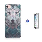 Kit Capa iPhone 7 - 4,7' Moon Wolf + Pel.Vidro BD1