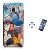 Kit Capa Galaxy S8 Bioshock+Pel.Vidro BD1