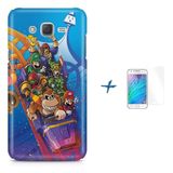 Kit Capa J7 (J700) Mario Bros e DK +Pel.VidrBD1