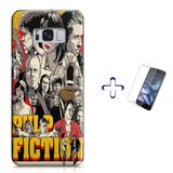Kit Capa Galaxy S8 Pulp Fiction+Pel.Vidro (BD01)
