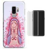 Kit Capa Galaxy S9 Plus Nossa Senhora+Pel.Vidro (BD01)