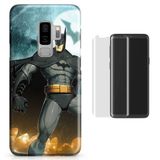 Kit Capa Galaxy S9 Plus Batman+Pel.Vidro (BD01)