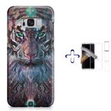 Kit Capa Galaxy S8+ Wolf Lobo+Pel.Vidro (BD02)