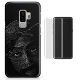Kit Capa Galaxy S9 Plus Tupac+Pel.Vidro (BD01)