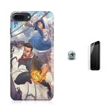 Kit Capa iPhone 7 Plus - Bioshock Infinite + Pel.Vidro BD1