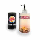 Kit Banh. Saboneteira +P.Escovas Porce.Burger King 400ml(01)