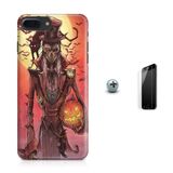 Kit Capa iPhone 7 Plus - Halloween + Pel.Vidro BD1