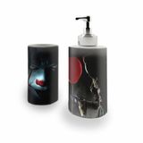 Kit Banh. Saboneteira + P.Escovas Porce.It A Coisa 400ml(01)