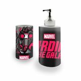 Kit Banh. Saboneteira + P.Escovas Porce.Star-Lord 400ml (01)