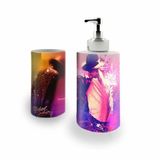Kit Banh. Saboneteira + P.Escovas Porce.Michael 400ml (02)
