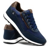 Tênis Casual Jogging Jogger Sapatenis Masculino Confortavel Mod 1313