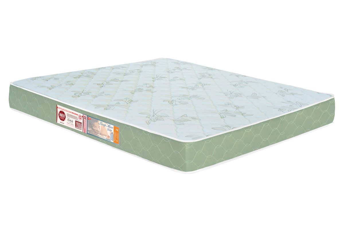Colchão Castor Espuma Sleep Max Euro (M.E) D33 c/25 alt -Queen Size-1,58x1,98x0,25 Menor preço em Colchão Castor Espuma Sleep Max Euro (M.E) D33 c/25 alt -Queen Size-1,58x1,98x0,25