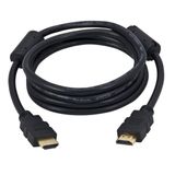 Cabo Hdmi 2.0 Ultra HD 4K 30AWG Ouro Com Filtro Mxt - 1.8 Mts