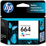Cartucho 664 Colorido F6V28AB HP