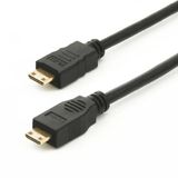 Cabo Espiral Mini-HDMI x Mini-HDMI 2.0 4K HD de 25cm