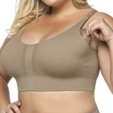 Sutiã Comfort com Bojo Plus Size Chocolate-48