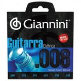 Encordoamento para Guitarra GEEGST8 Super Leve 0.08 - Giannini