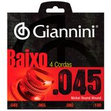 Encordoamento para Contrabaixo GEEBRS 0.45 - Giannini