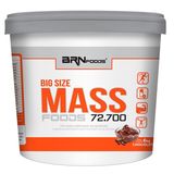 Hipercalórico 6 kg 72.700 Massa Brn Foods Balde - chocolate