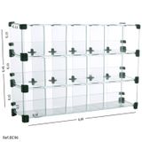 Baleiro Expositor  Em Vidro - 0,60 X 0,45 X0,15