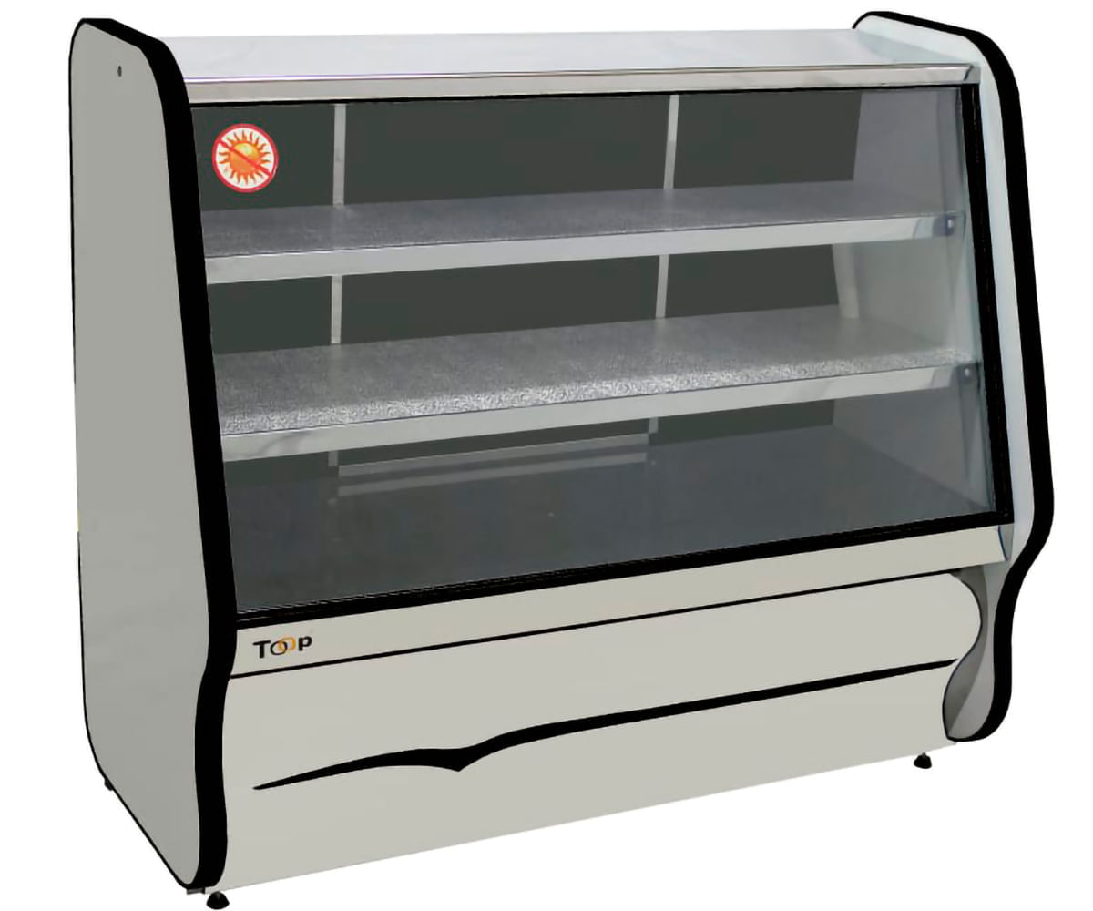 Balcão Frigorífico Toop Black Brt-125 Perfil Preto Ormifrio 220v Ormifrio