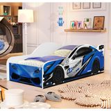 Cama Infantil Carro Azul Power