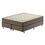 Cama Box Queen Size Probel Óregon Com Euro Pillow E Molas Prolastic 62x158x198 Cm