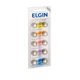Bateria Elgin Lr54 1.5v com 10 Unidades Ag10 Lr1130