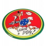 Adesivo resinado senta a pua 9x9 cm
