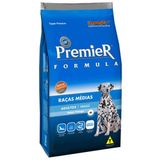 Ração Premier Cães Adultos Raças Médias Frango 15KG .