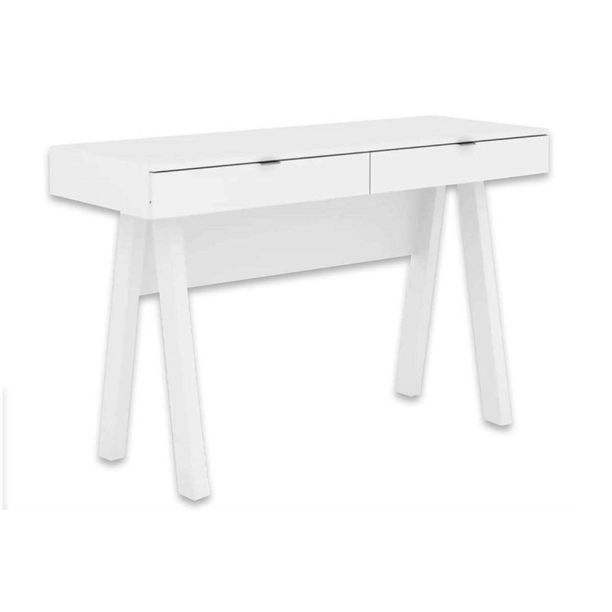 Mesa p/ Escritório Tecno Mobili ME4128 c/ 2 G Branco