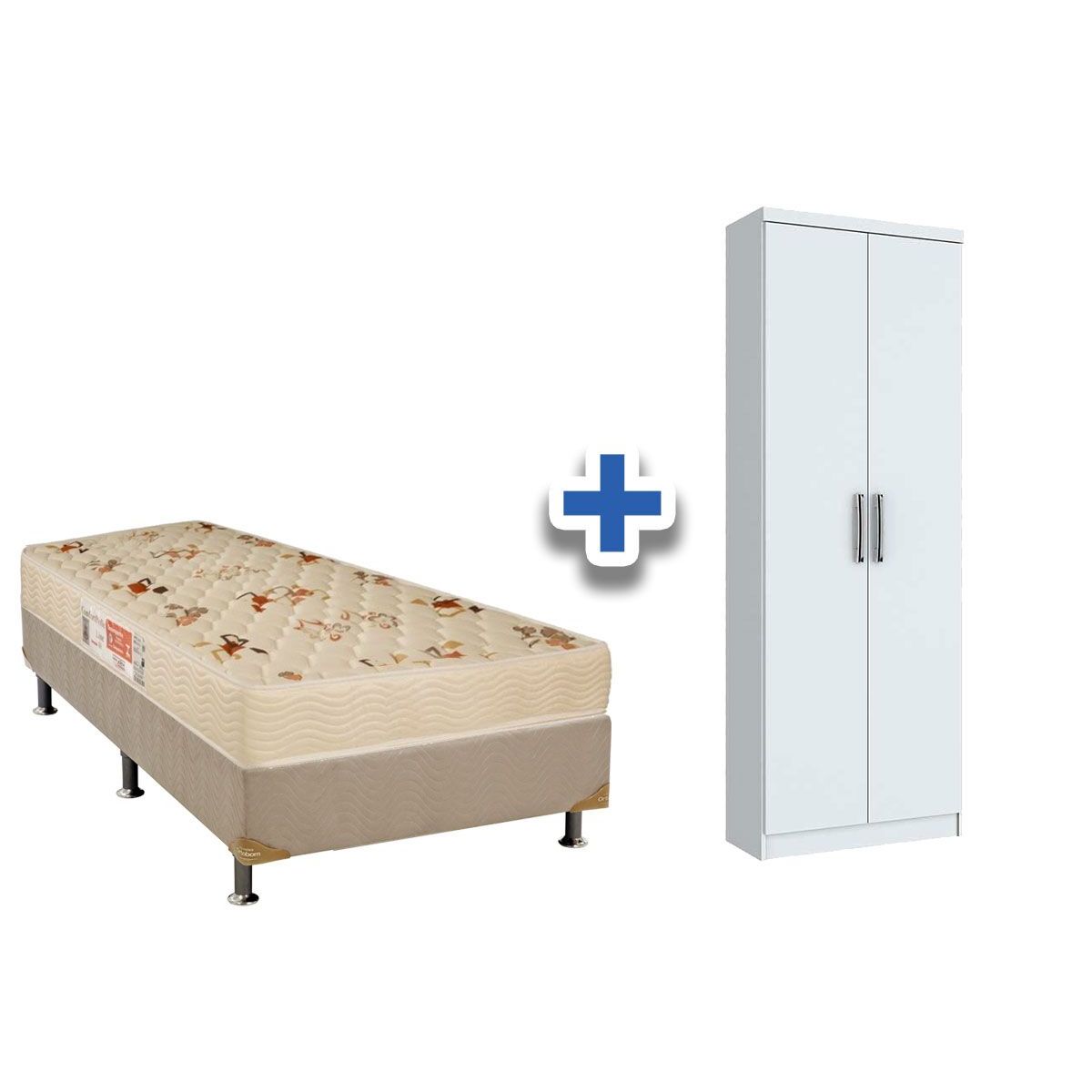 Conjunto Box Orthoflex+Armário Henn Margarida Branco