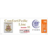 Colchão Orthoflex Espuma D33 Comfortpedic Line-Solteiro-0,78x1,88x0,14