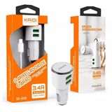 Carregador Veicular Kaidi 303A