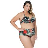 Calcinha Plus Size de Compressão Estampada Agridoce