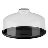 Porta-queijo Minas Cozy Com Tampa De Polipropileno 1 Peça Preto Coza