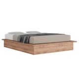 Cama Casal Estilo Industrial Chess F04 Solanum - Mpozenato