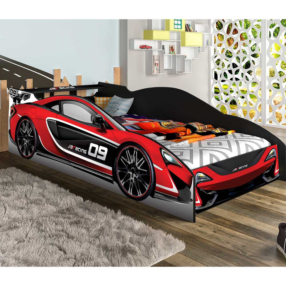 Cama Carro Force 09 Infantil 100 Em Mdf J E A Moveis