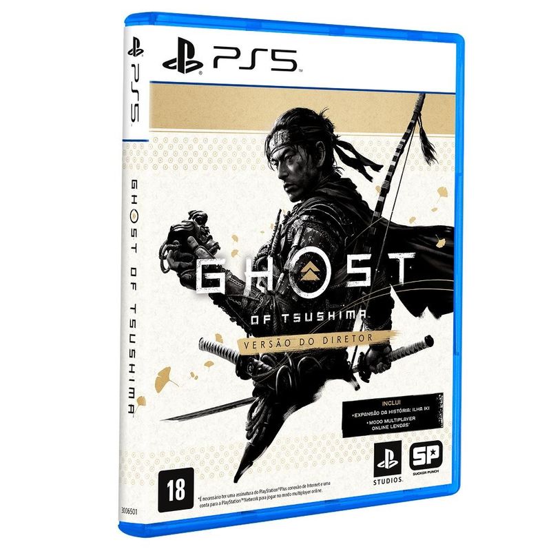 Jogo Ghost Of Tsushima: Versao do Diretor - Playstation 5 - Sucker Punch