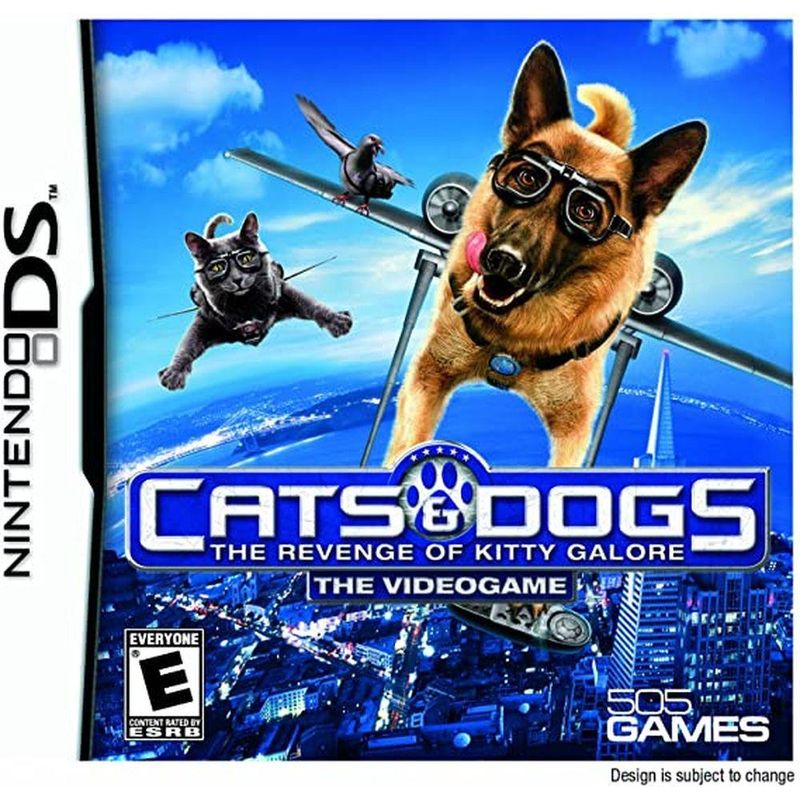 Jogo Cats e Dogs: The Revenge Of Kitty Galore - Nds - 505 Games
