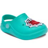 Babuche Infantil Menino Chinelo Iate Calce Facil Leve 12.36 Cor:verde,tamanho:31/32