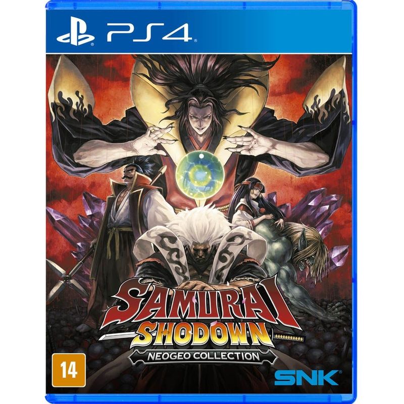 Jogo Samurai Shodown Neogeo Collection - Playstation 4 - Snk