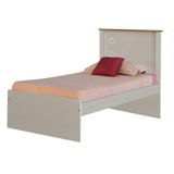 Cama Solteiro Reino Off White